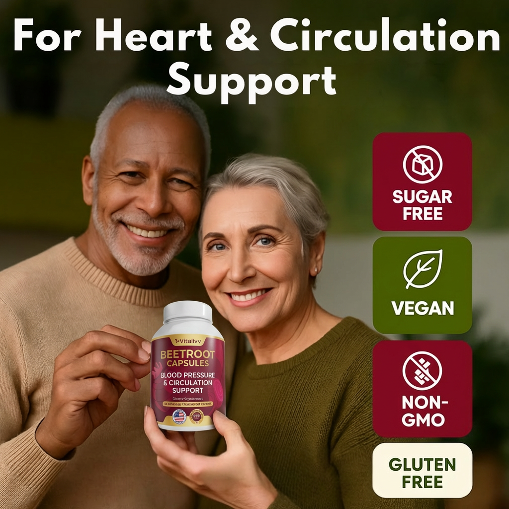 Vitalivv Beetroot Capsules For BP