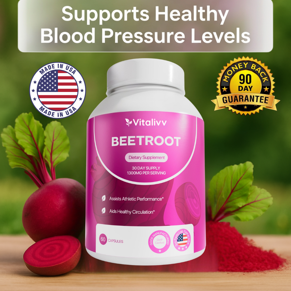 Vitalivv Beetroot Capsules For BP