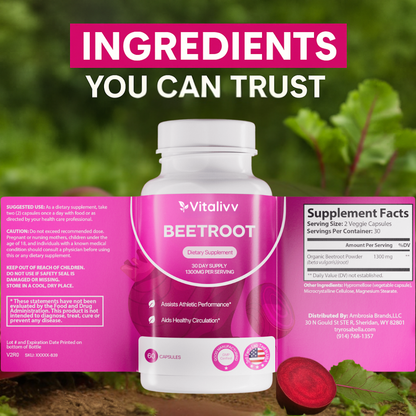 Vitalivv Beetroot Capsules