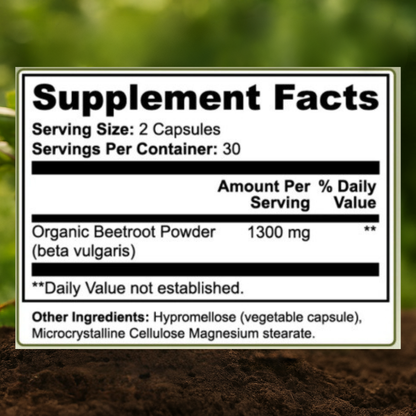 Vitalivv Beetroot Capsules For BP