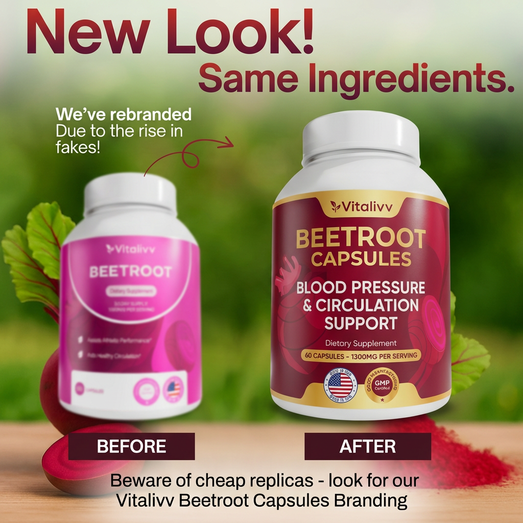 Vitalivv Beetroot Capsules For BP